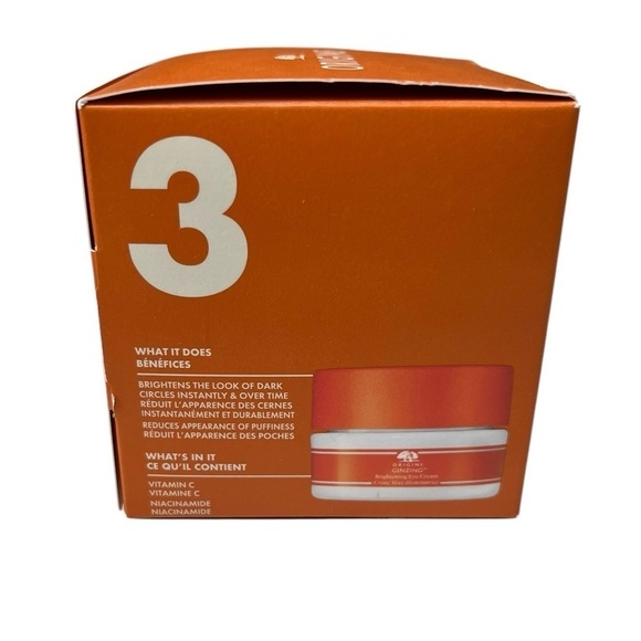 ORIGINS Hello Radiance Boosting Trio Set NIB Face Wash, Gel Cream, Eye - Picture 5 of 5